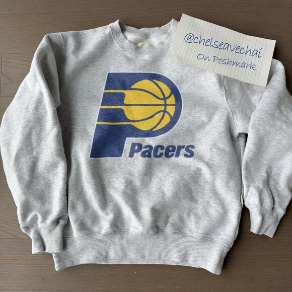 Vintage Indiana Pacers Basketball Sweatshirt, 90s Indiana Pacers NBA Shirt tee - Picture 1 of 2